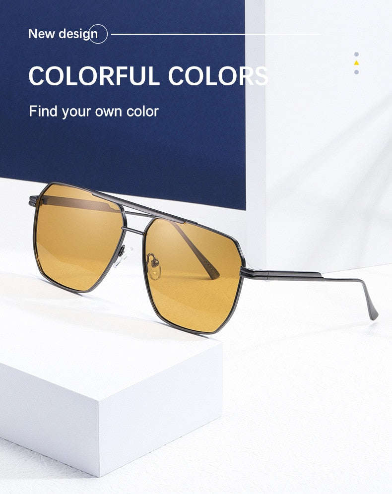 Anti-Reflective Visual Driving Glasses Women UV Protection Goggle Celebrity Sunglasses Polarized Luxury Punk