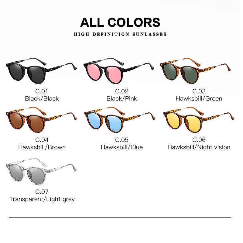 FEISHINI Oculos masculino Small Frames Eyewear UV Protector Steampunk Personality Star Men's Sunglasses Women Polarized Vintage