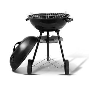 Charcoal BBQ Smoker Outdoor Camping Patio Barbeque Steel Oven